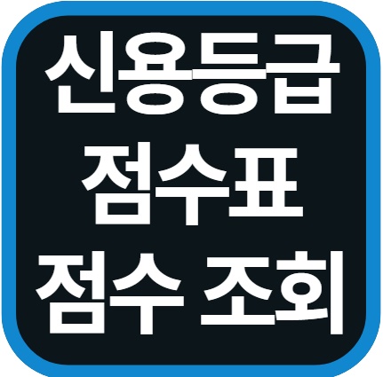 신용등급 점수표
