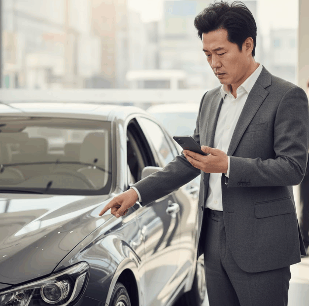 차량가액 조회 금액 확인