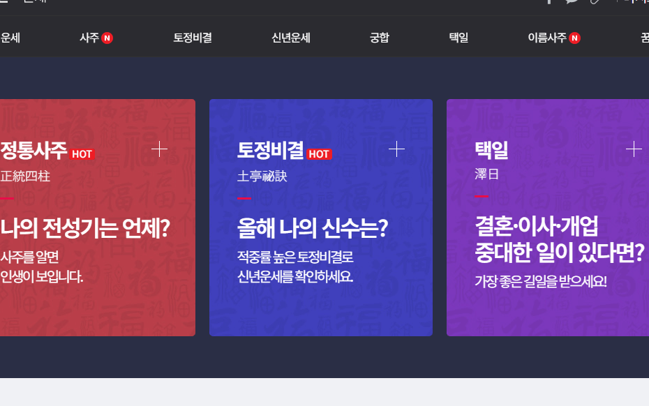 2026년 신년 운세