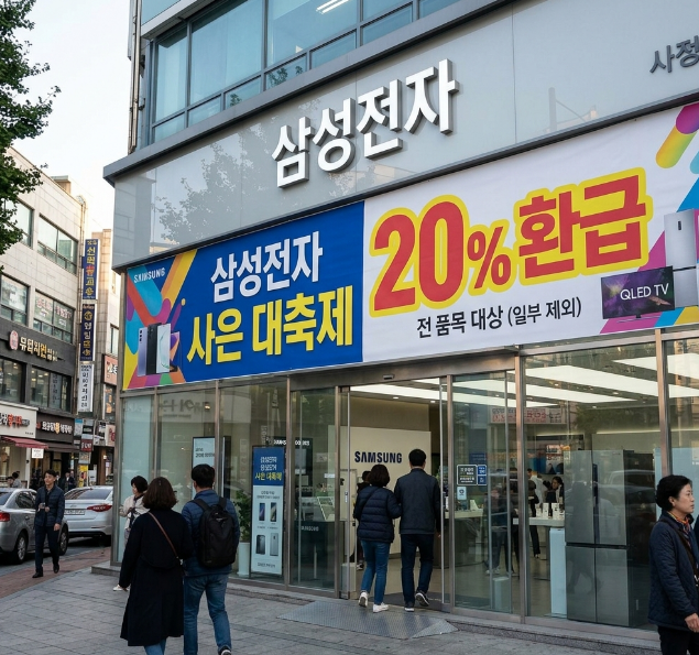 삼성전자 감사 페스티벌 안내 배너