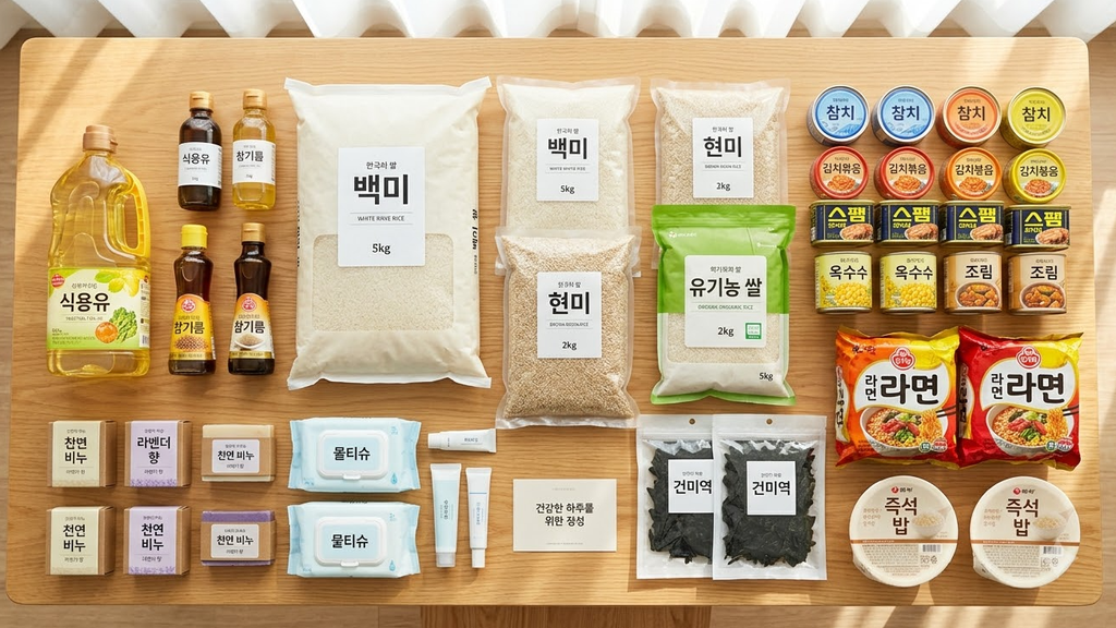 그냥드림 지원품목
