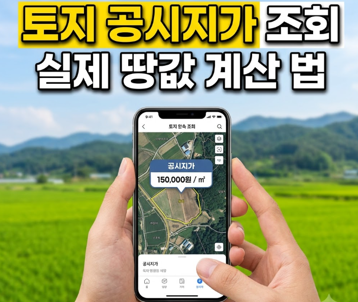 개별공시지가 조회